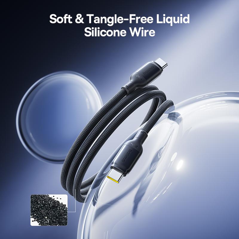 durable magnetic braided usbc cable 1m